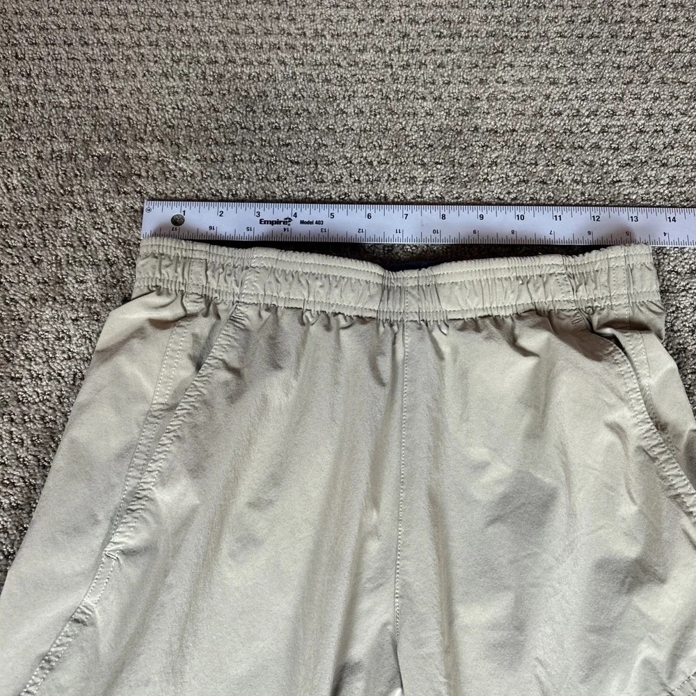 Nike Men's Athletic Shorts Brown Logo Drawstring Size‎ Small